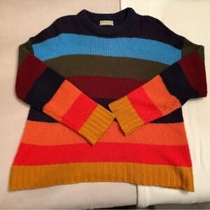 rainbow knit urban outfitters sweater